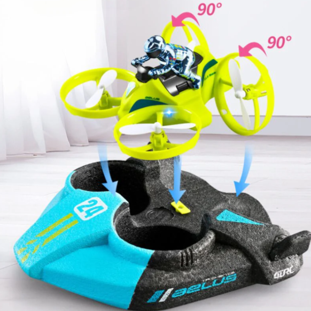 Akwuś™ – Magiczny Dron 3w1, który Lata, Pływa i Jeździ | Zabawa bez Granic