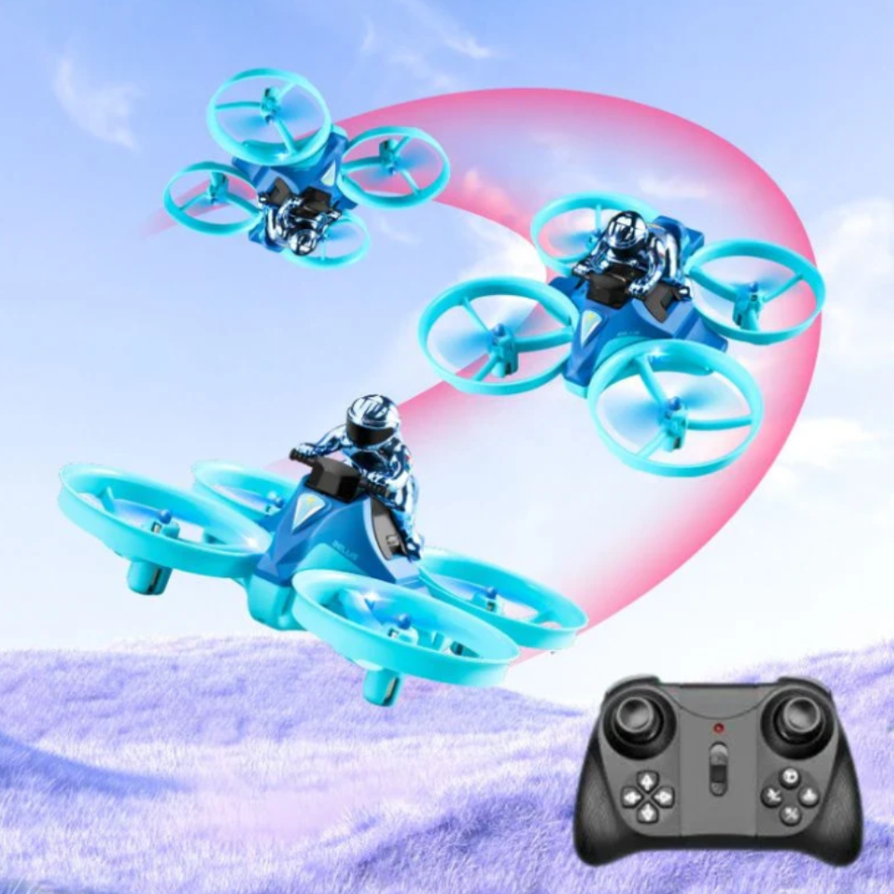Akwuś™ – Magiczny Dron 3w1, który Lata, Pływa i Jeździ | Zabawa bez Granic